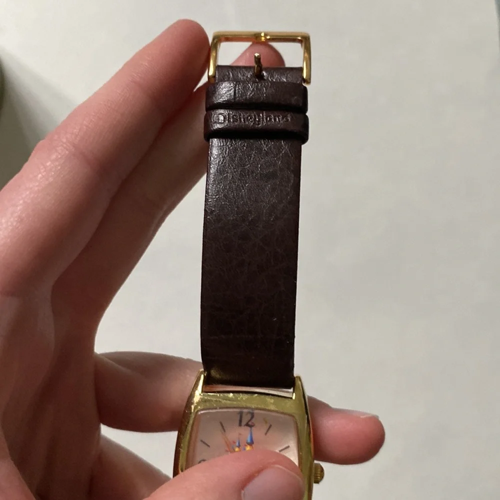 Vintage Disneyland 50th anniversary watch in tin
